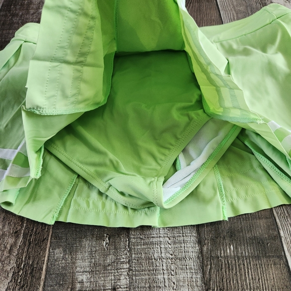 Keroppi Sanrio Pleated Swim Varsity Stripe Skirted Swim Bottoms Hot Topic NEW - Picture 9 of 11